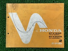 Honda MTX125R/MTX200R Parts