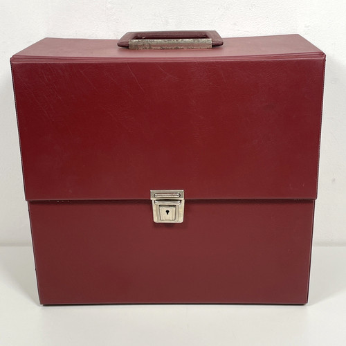 Vintage vinyl record storage - vintage,