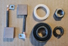 Lucas C40 Dynamo  Refurbishment Kit NEW Brushes, Bearing, Felt Dust Seal etc