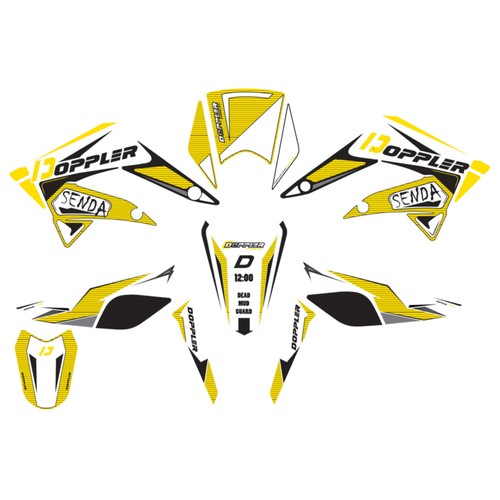 Sticker doppler decor - sticker,