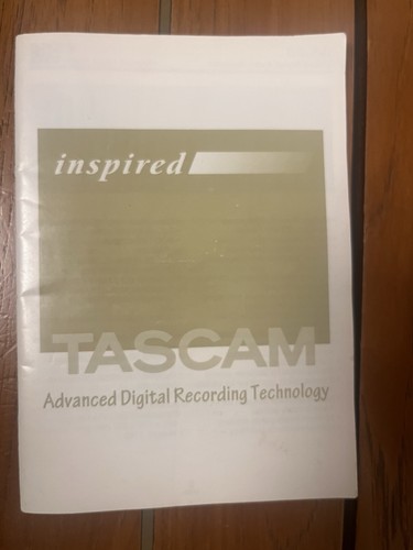 Tascam inspired advanced - tascam,