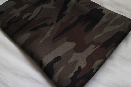 Camouflage print cotton - camouflage,
