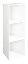 3 Cube Storage Unit Small Bookcase Wooden Storage Cabinets Book Shelf Shelves