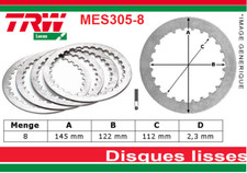 Kit 8 Smooth Clutch Discs