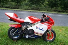 Pocket Bike Motorcycle Mini Dirt 2 Stroke Petrol Off Road Replica Moto