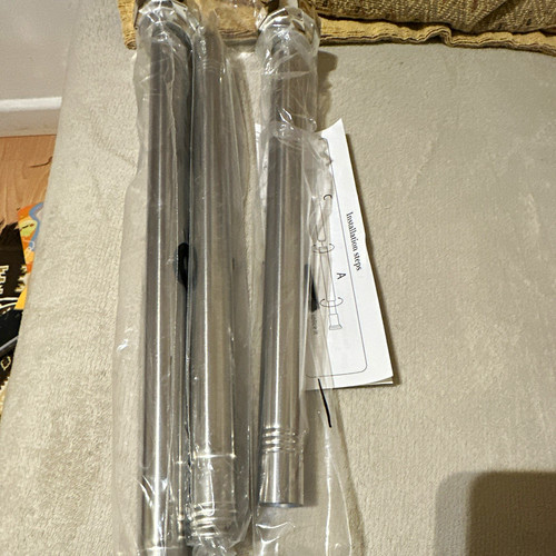 Silver metal telescopic - silver,