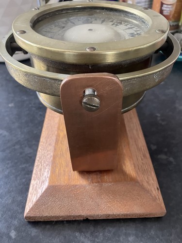 Vintage brass sestrel marine - brass,