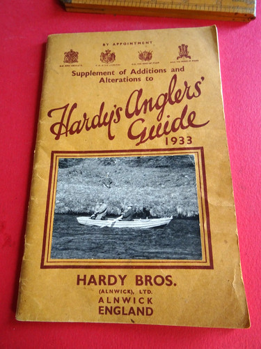 Vintage hardy anglers guide - vintage,