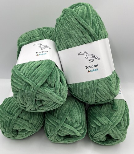 Chenille knitting crochet