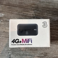 Three 4G Plus MiFi Mobile Broadband Hotspot Huawei E5783-330 - Cat7 LTE, 2400mAh