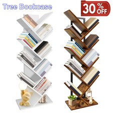 Tree Shape 6-Tier Wooden Book