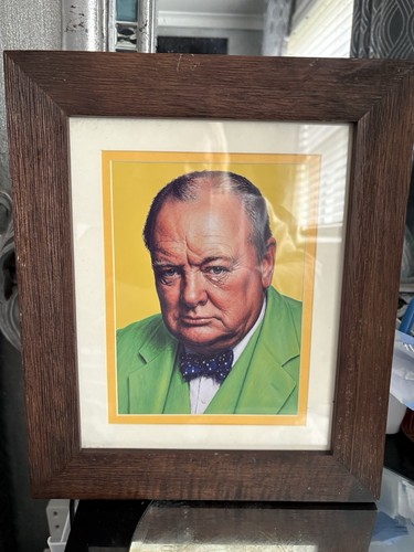 Winston churchill framed print - churchill,