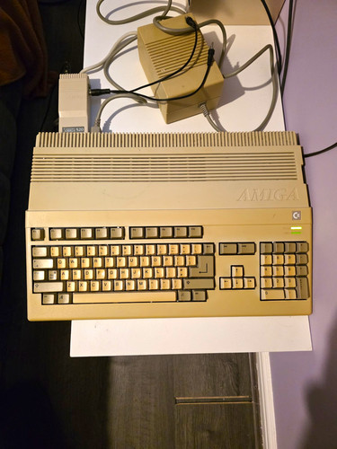 Commodore amiga 500 vintage - commodore,