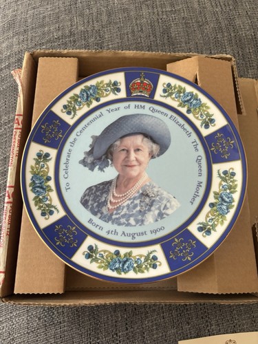 Coalport queen mother and - 3x,