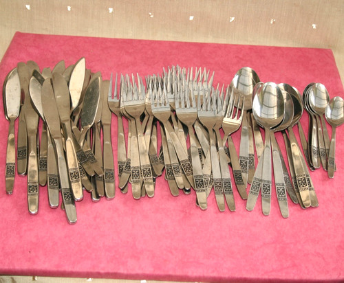 Viners vintage cutlery - vintage, cutlery,