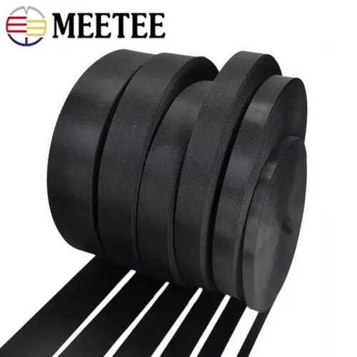 100mm black nylon - black,