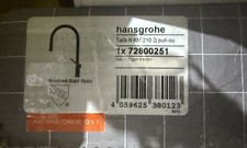 Hansgrohe Talis N PullDown Spray Ostyle 72800251 Kitchen Faucet Brushed Gold Box