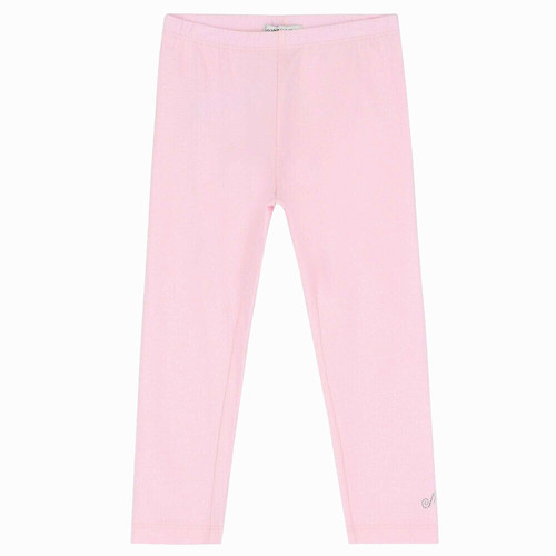 Monnalisa girls pink leggings - girls,