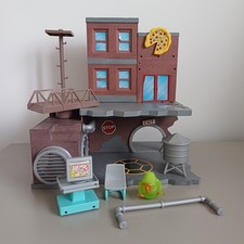 Jada Teenage Mutant Ninja Turtles Sewer Lair Nano Metalfigs Toy Playset Scene