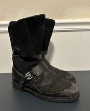 Sidi Canyon Gore-Tex Motorcycle Riding Boots Black Touring Mens 11  US 45 EU