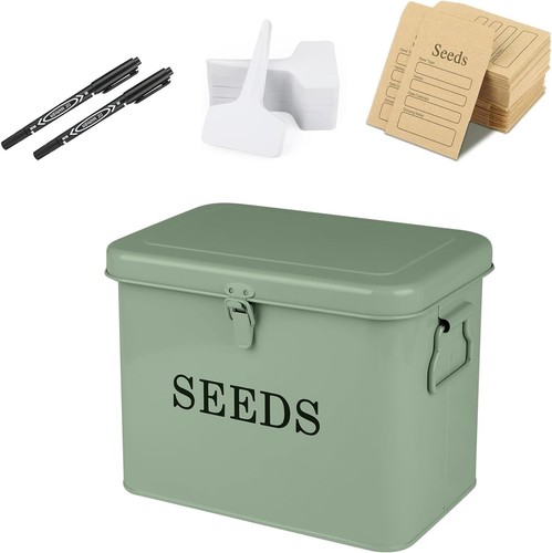 Seed storage box organiser - seed,