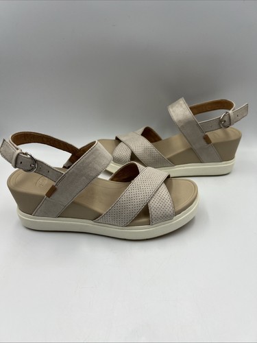 Scholls beige sandals mid - dr,