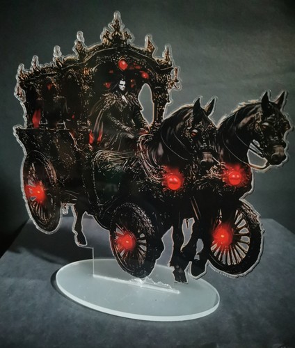 Flat acrylic horse - flat,