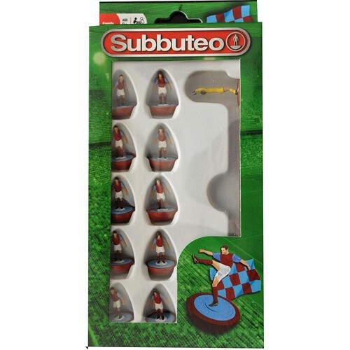 Subbuteo claret blue brand - -,