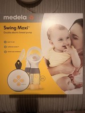 Medela Swing Maxi Double Electric Breast Pump - White/Yellow 