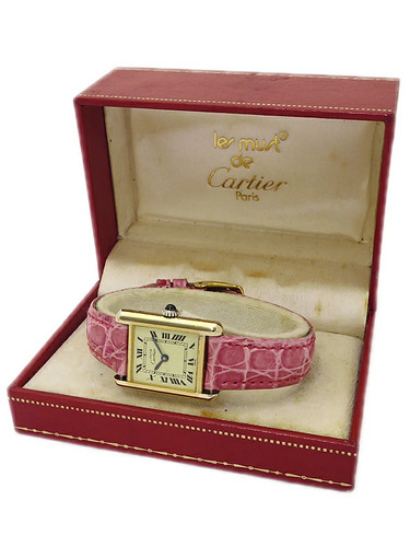 Cartier must tank - must, vermeil