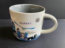 Starbucks Quebec "You Are Here" Icon Mug YAH 14 Oz Retired Series 2017