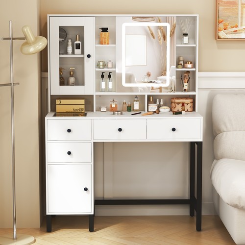 White drawers dressing - white,