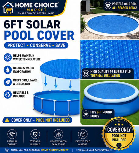 Solar pool cover for 12 - for, 8,