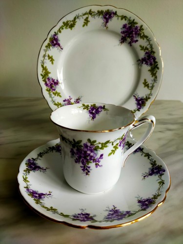 Wileman foley teacup trio - foley, in