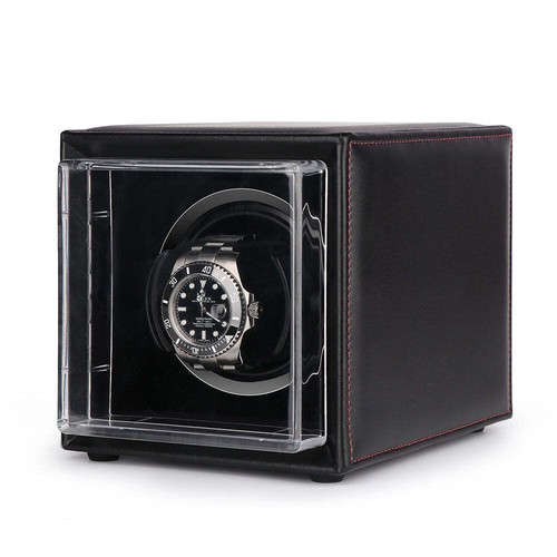 Single watch winder black - single,