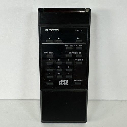 Genuine rotel rrt remote - rotel, rrt-7