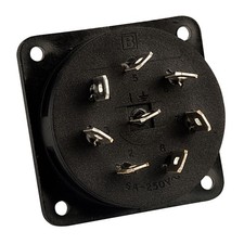 Bulgin 8 Pole Chassis Socket