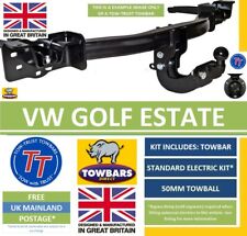 VW Volkswagen Golf Marks 5 & 6 Estate & Jetta 06>  Flange Towbar Tow Bar