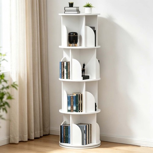 Tier rotating bookshelf 360 - 4,