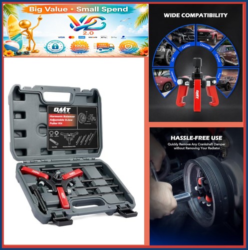 Harmonic balancer puller - puller, kit
