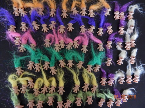 100 mini trolls party bag - 100,