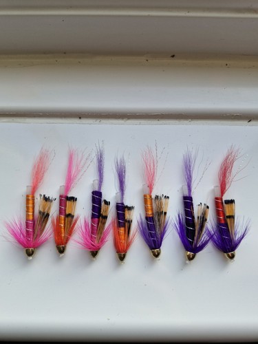 Joblot salmon tube flys - joblot, x