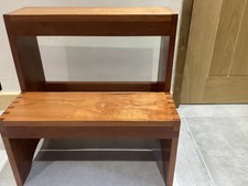 wooden shaker step stool
