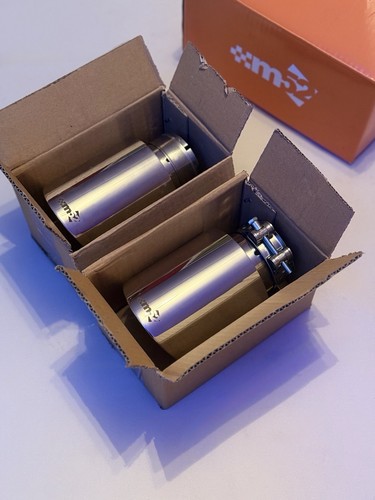 Mountune chrome exhaust - mountune, tips