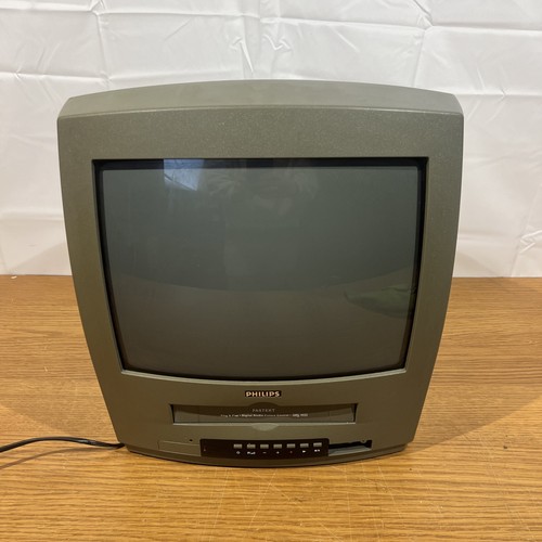 Philips crt vhs - tv, combi