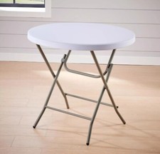 Round Folding 80cm Table