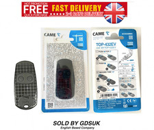 CAME TOP432EV 2 Button Black Gate Remote Control Key Fob Garage Door Transmitter