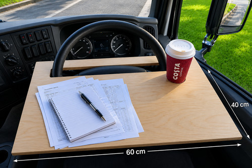 Truck table steering - steering, wheel