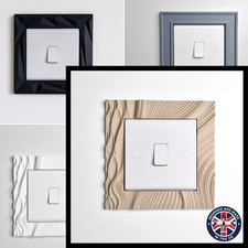 Light Switch Surround | Light Switch Frame | Switch Plate Surround | Colours