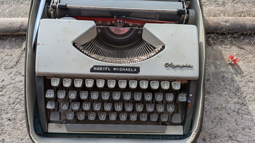 Vintage olympia werke - olympia, ag